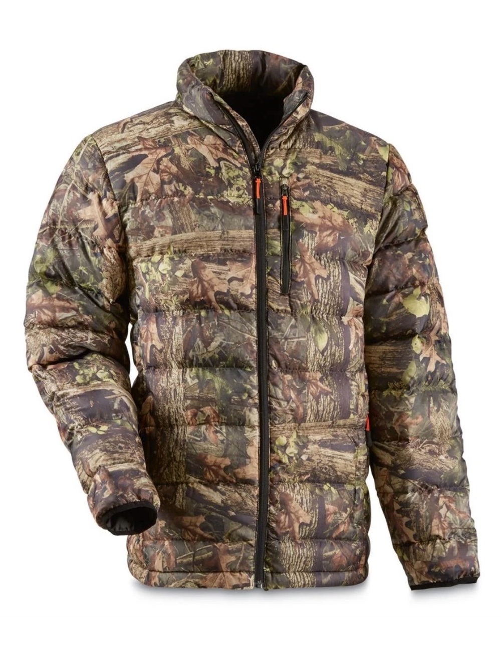 Guide Gear Men’s Duck Down Camo Puffer Jacket